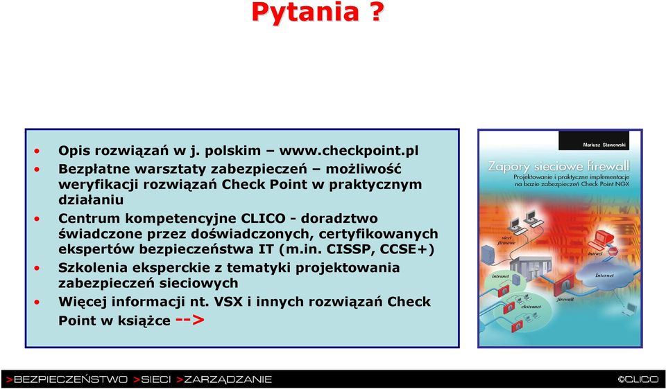 Centrum kompetencyjne CLICO - doradztwo świadczone przez doświadczonych, certyfikowanych ekspertów