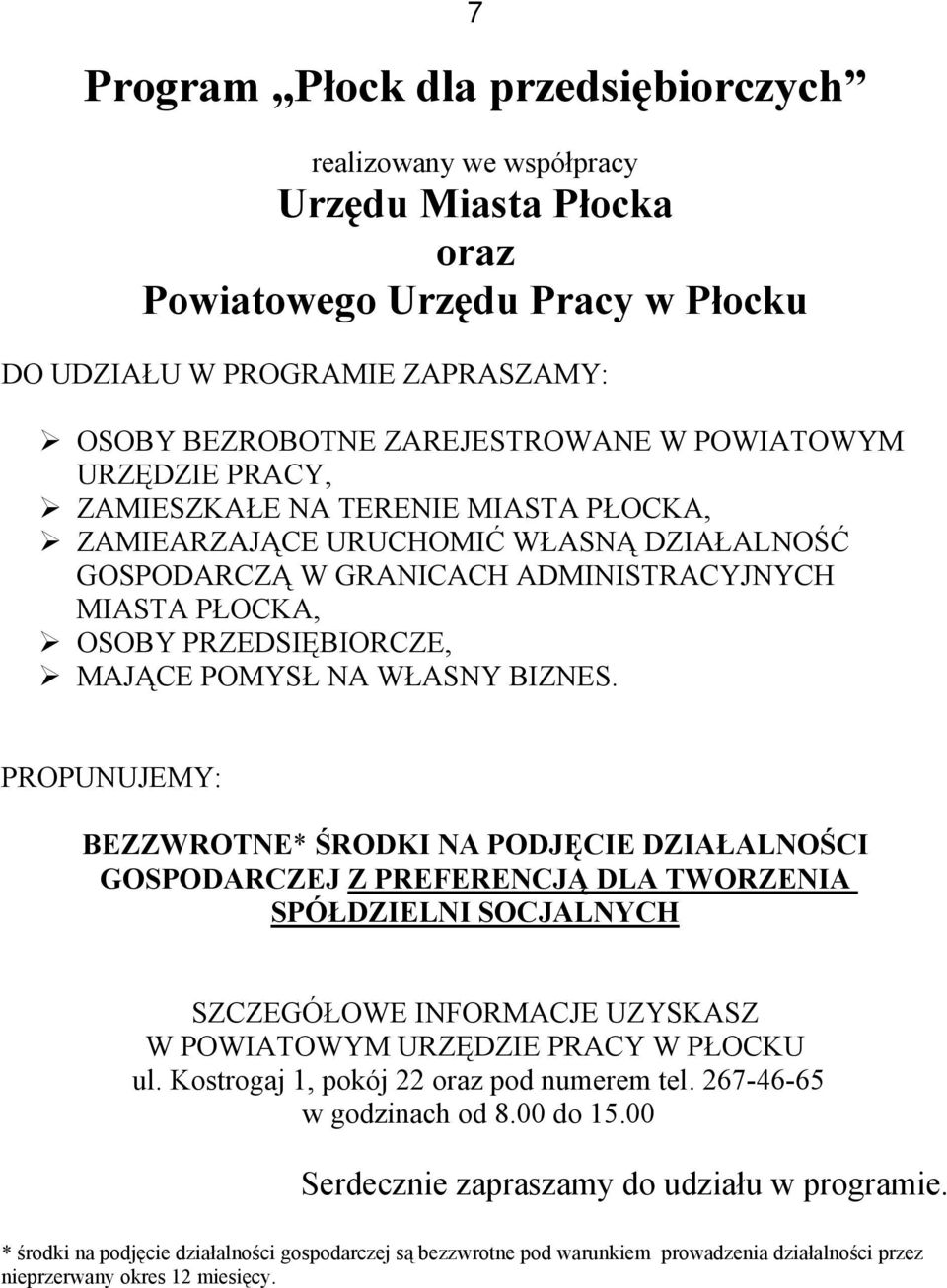 POMYSŁ NA WŁASNY BIZNES.