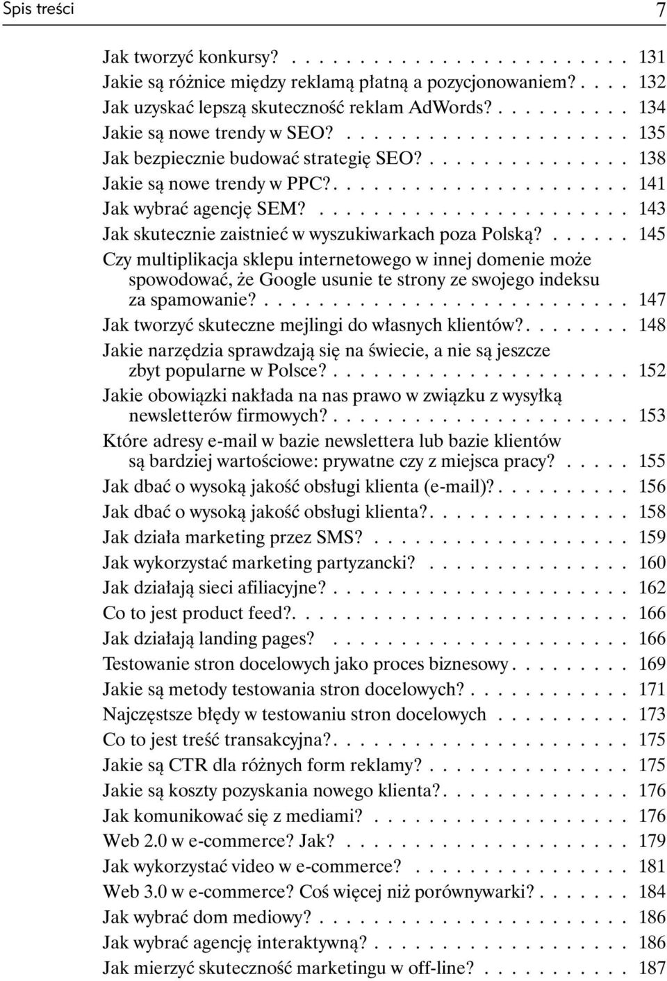 ....................... 143 Jak skutecznie zaistnieć w wyszukiwarkach poza Polską?