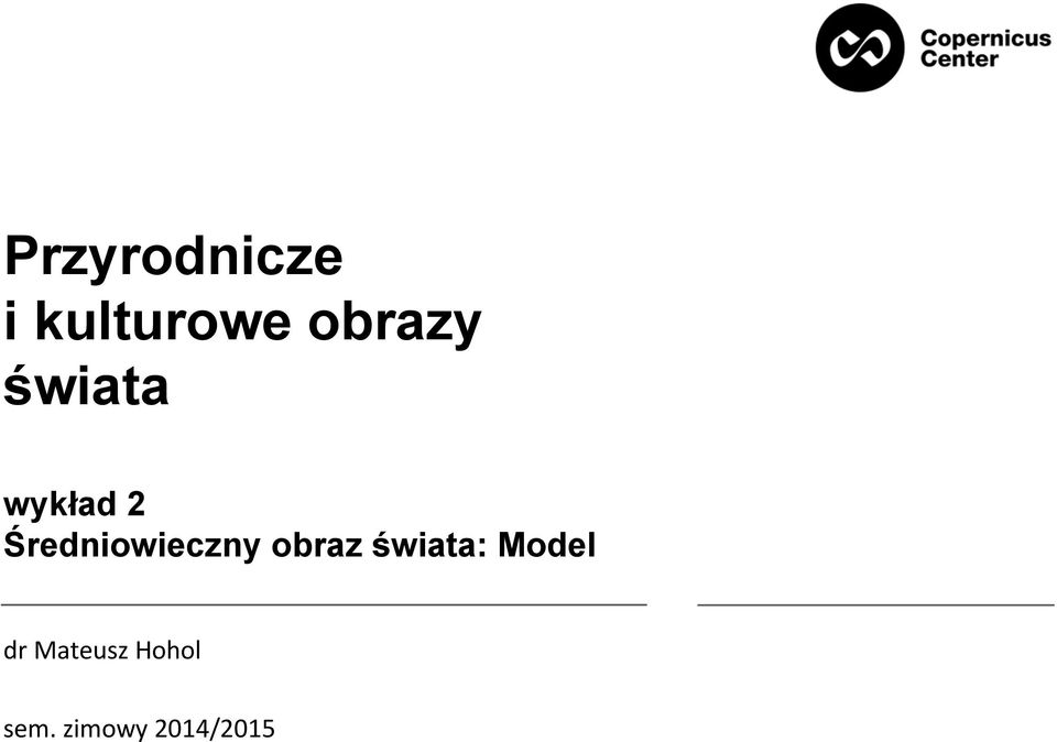 Średniowieczny obraz świata: