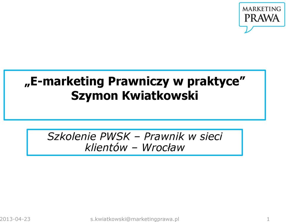 Prawnik w sieci klientów Wrocław