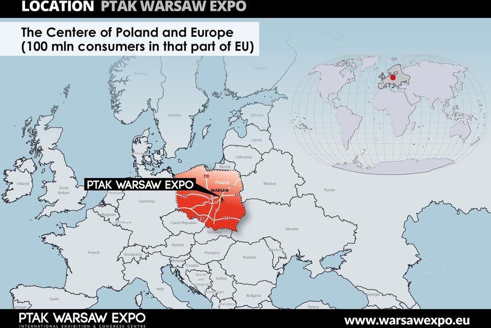 Russia A2 S8 S8 S7 Belgium Luxemburg Czech Republic A4 A1 Ukraine Slovakia Austria French Moldova Hungary Szwajcaria