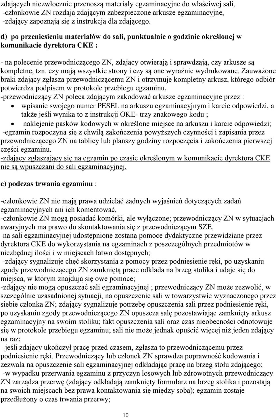 tzn. czy mają wszystkie strony i czy są one wyraźnie wydrukowane.