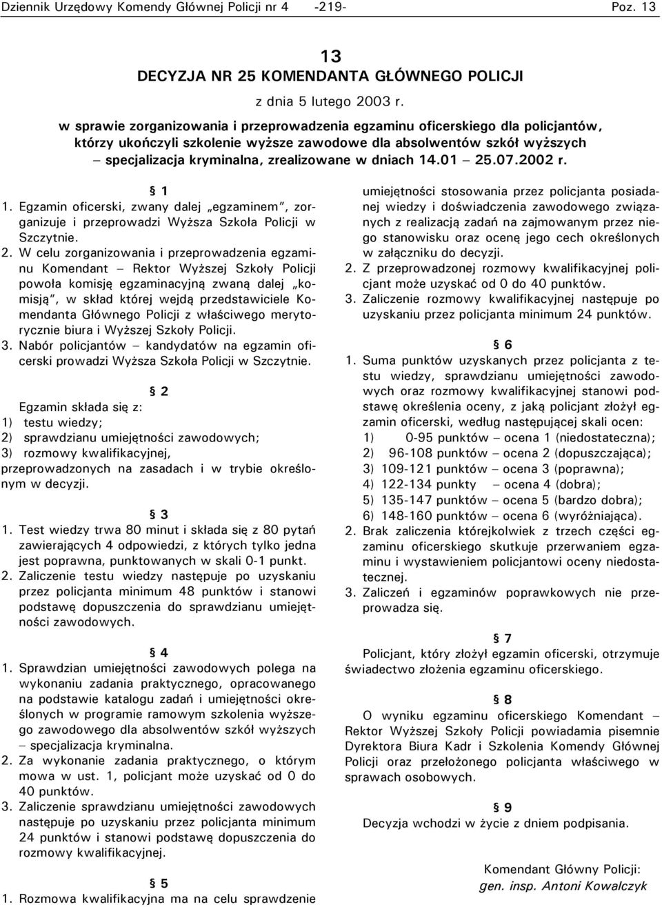 dniach 14.01 25