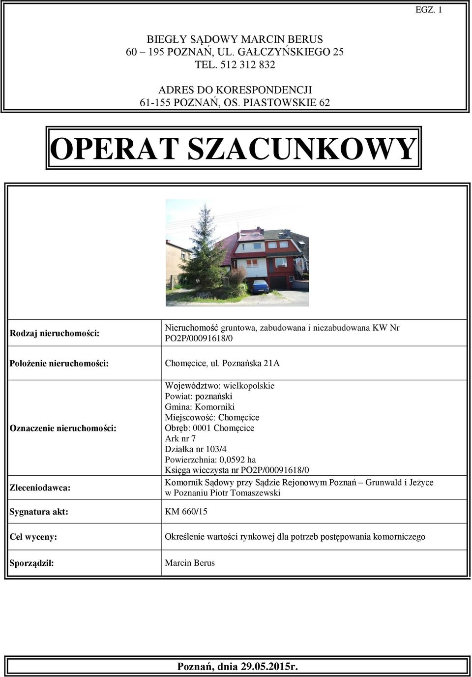 Chomęcice, ul.