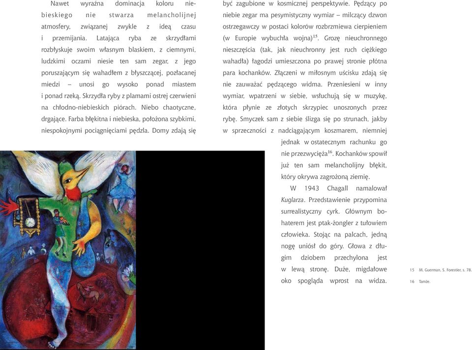 Tranquility Crazy Christmas Sekret czasu Marca Chagalla. Obrazy z zegarami - PDF Darmowe pobieranie