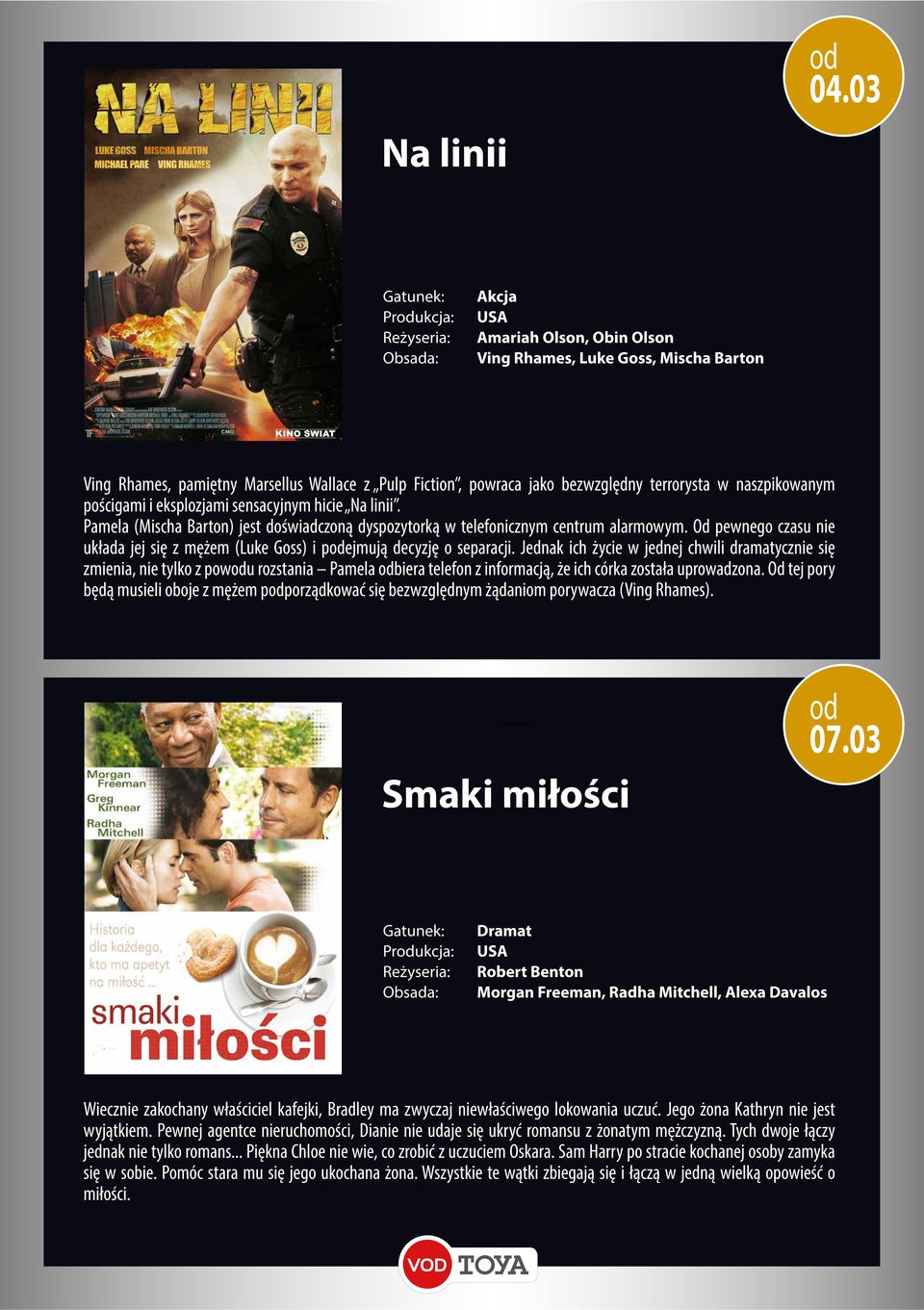 Od pewnego czasu nie układa jej się z mężem (Luke Goss) i podejmują decyzję o separacji.