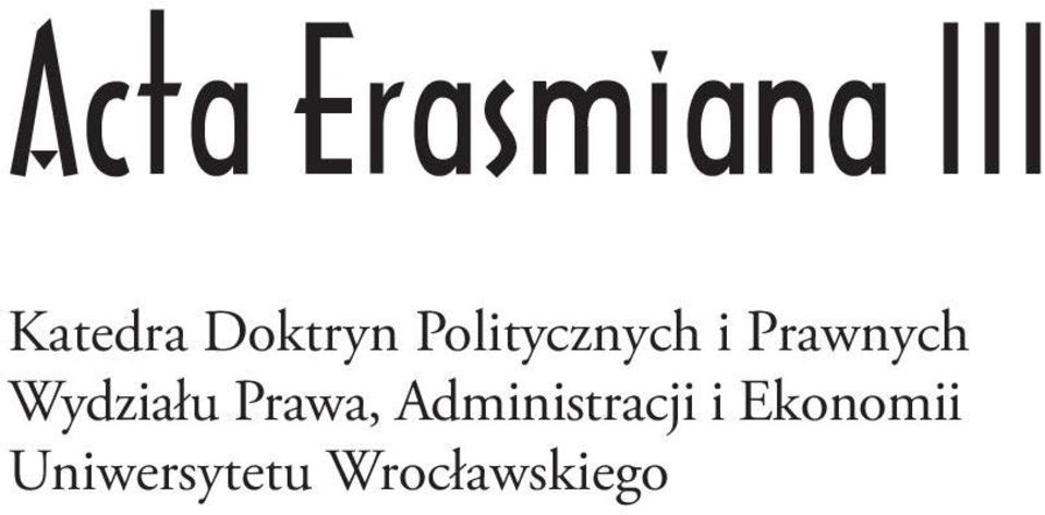 Wydziału Prawa, Administracji i