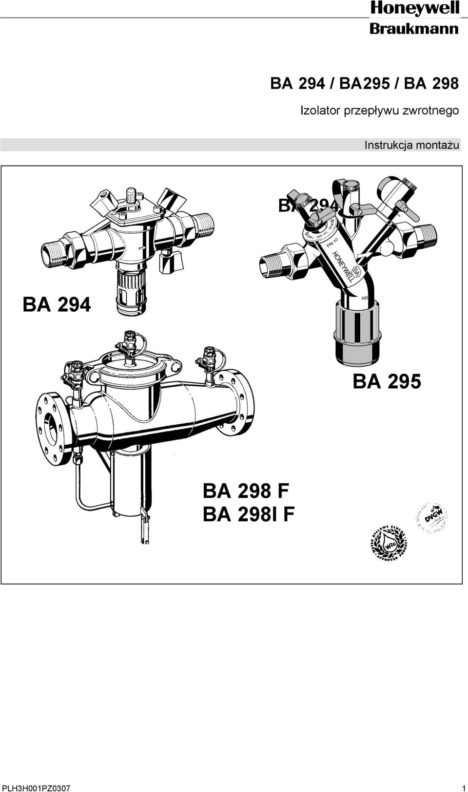Instrukcja montażu D T BA 294 BA