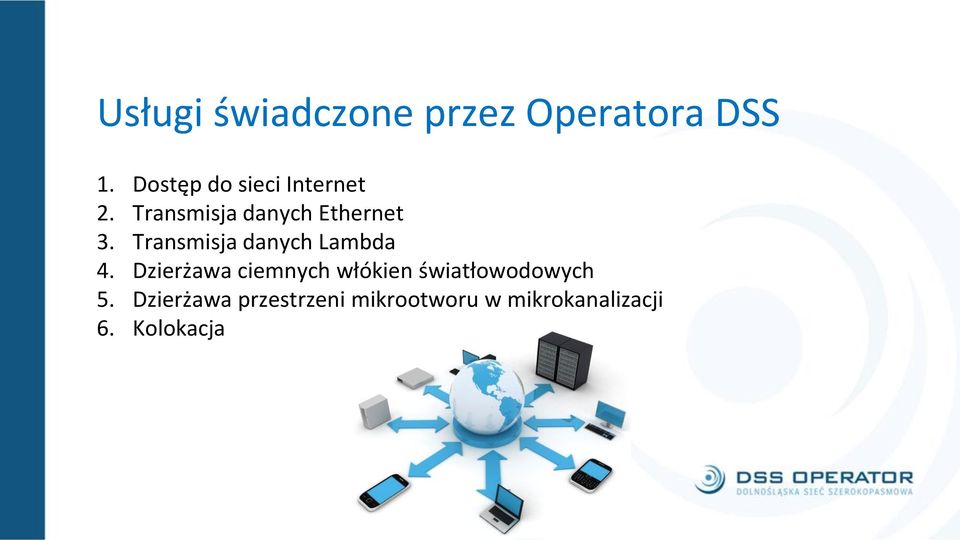 Transmisja danych Lambda 4.
