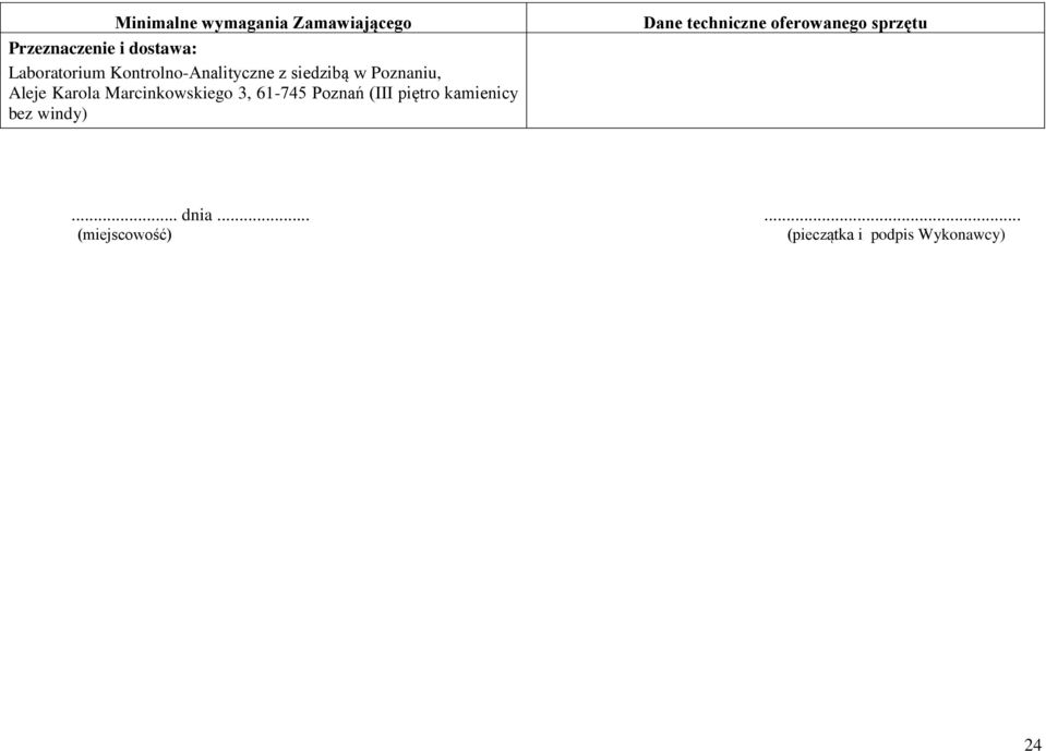 Karola Marcinkowskiego 3, 61-745 Poznań (III piętro