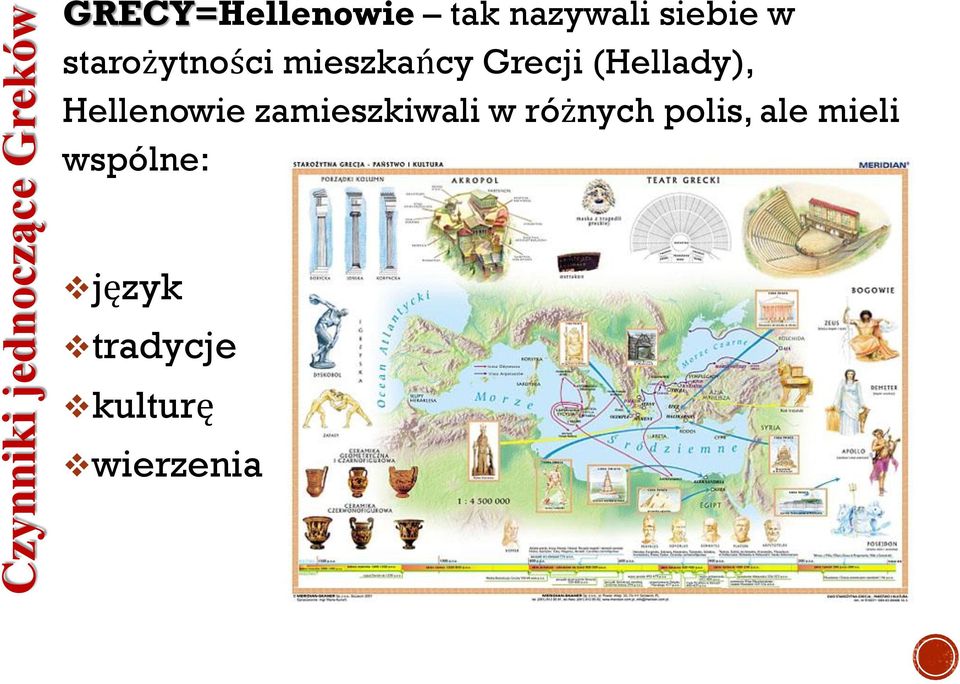 (Hellady), Hellenowie zamieszkiwali w różnych