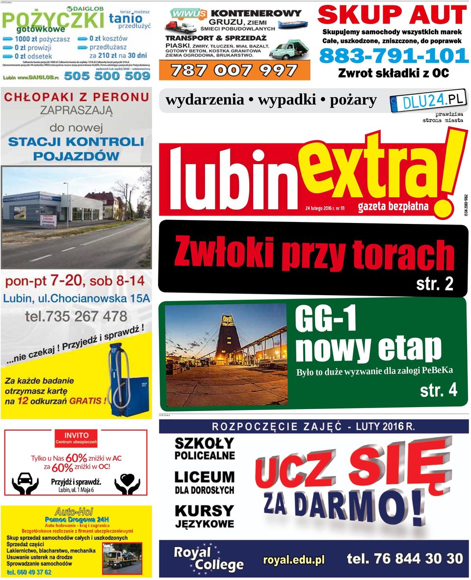 2 GG-1 nowy etap Było to duże wyzwanie dla załogi PeBeKa