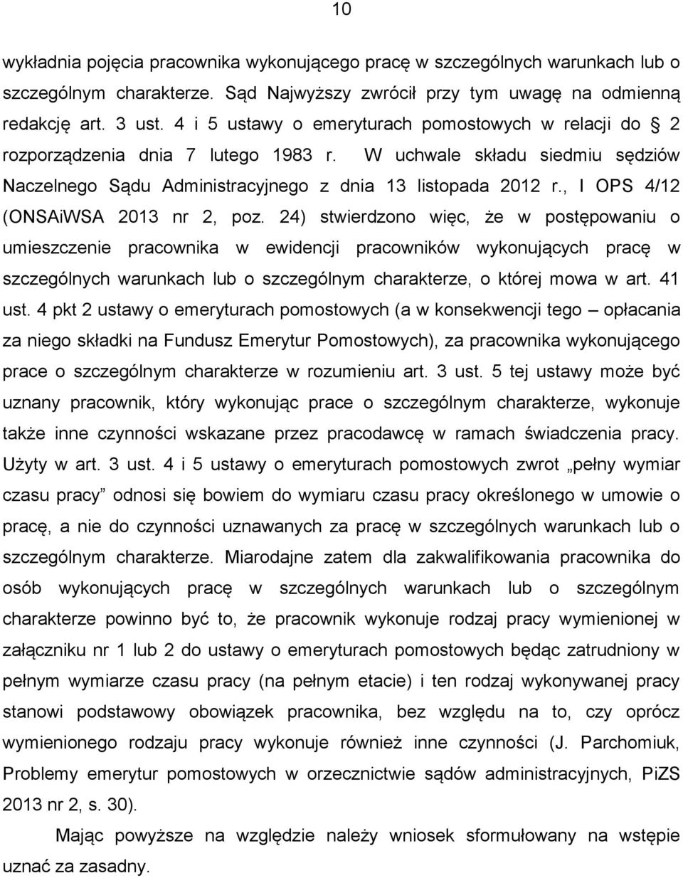 , I OPS 4/12 (ONSAiWSA 2013 nr 2, poz.