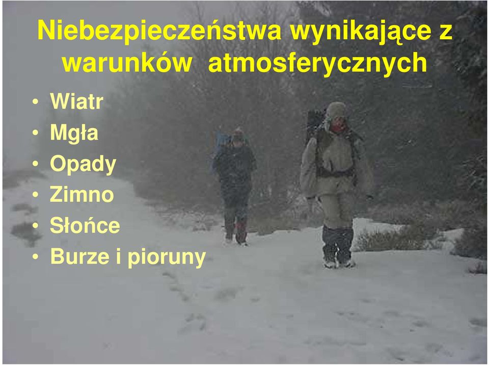 atmosferycznych Wiatr