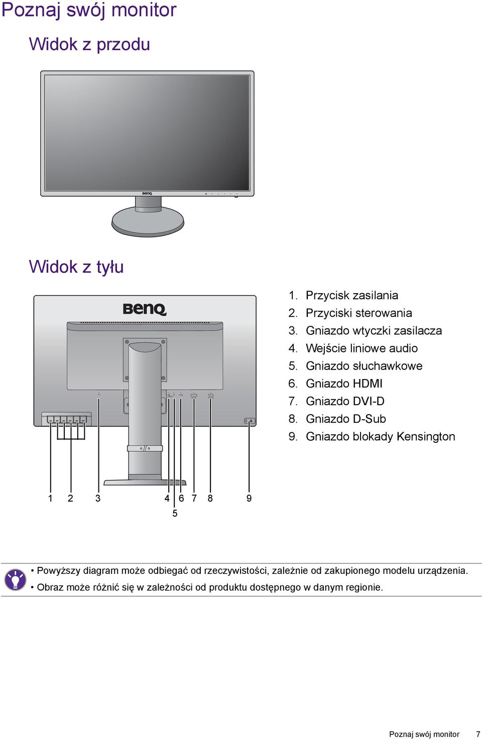 Gniazdo D-Sub 9.