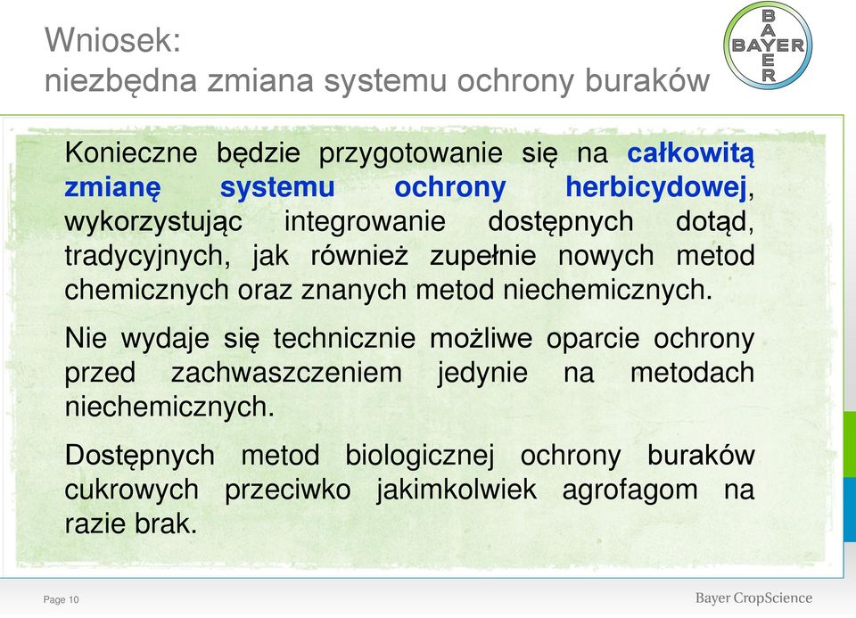 znanych metod niechemicznych.