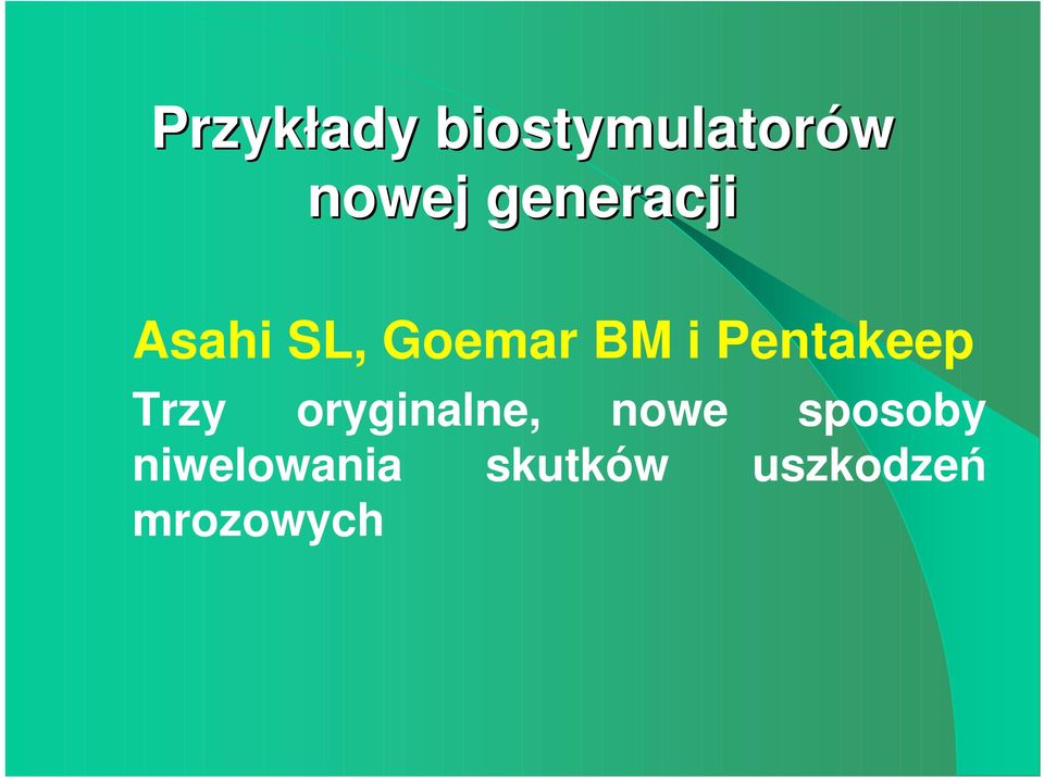 Pentakeep Trzy oryginalne, nowe