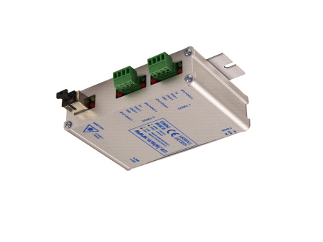 konwerterów z uchwytami na szyne DIN35 ** zasilanie z magistrali Połączenia z magistralą KEYBUS systemu DSC POWER Magistrala KEYBUS 1x MM/SM 1 +13,85V M1 M2 klawiatury systemowe i moduły Połączenia z