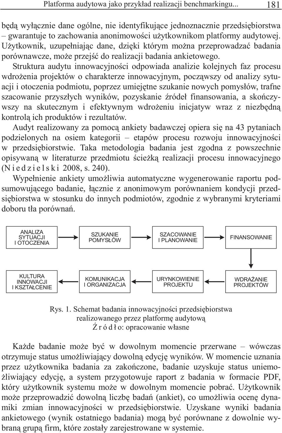 Uytkownik, uzupełniajc dane, dziki którym mona przeprowadza badania porównawcze, moe przej do realizacji badania ankietowego.