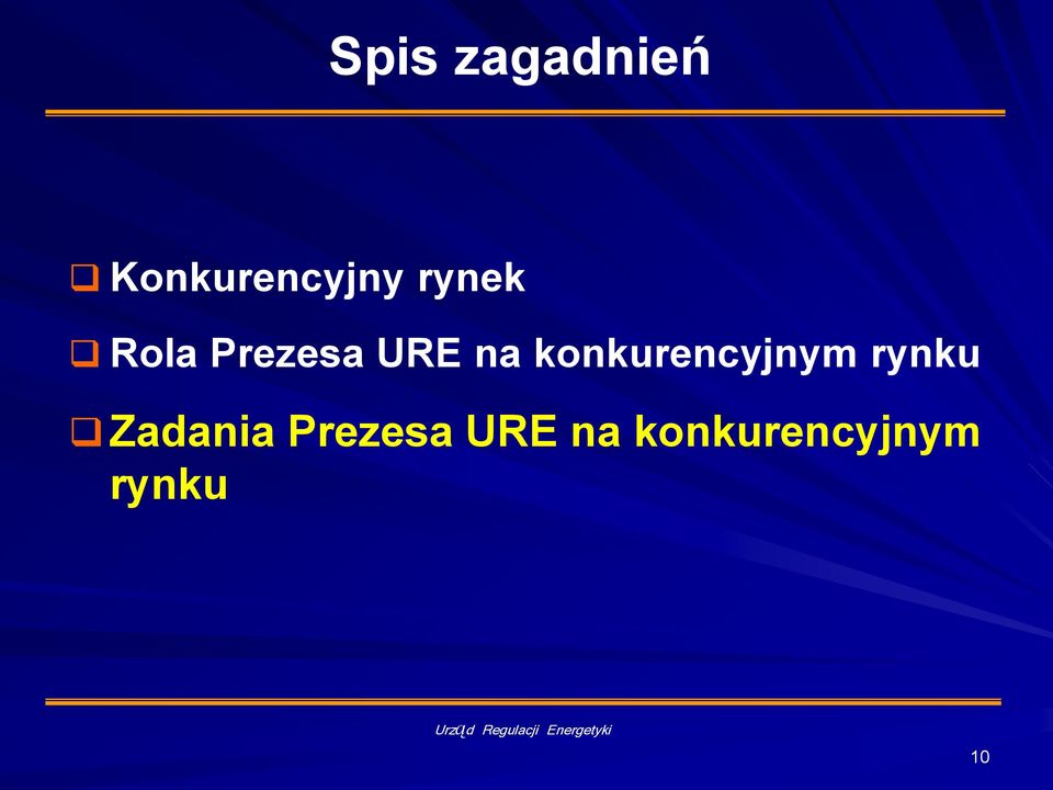 konkurencyjnym rynku Zadania