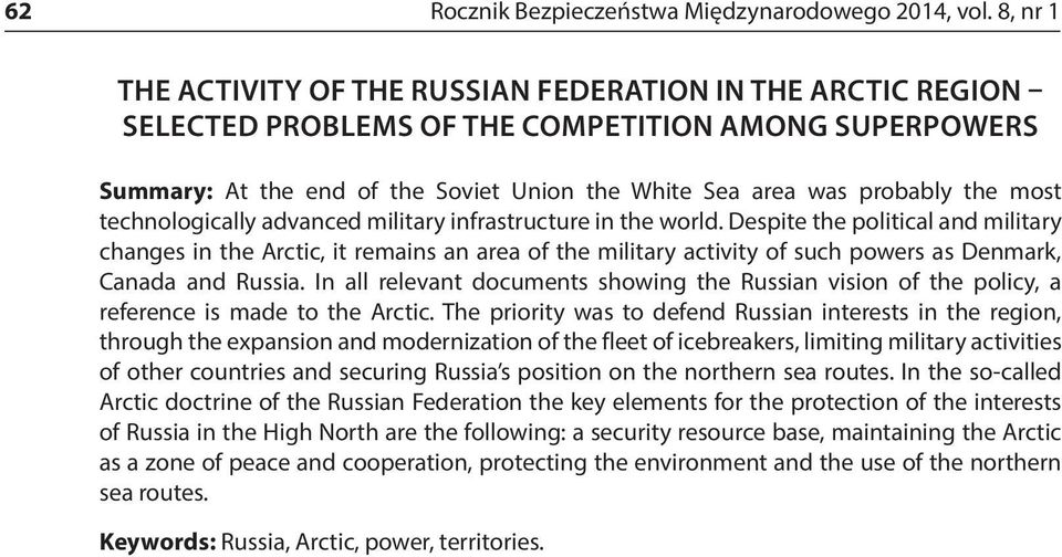 most technologically advanced military infrastructure in the world.