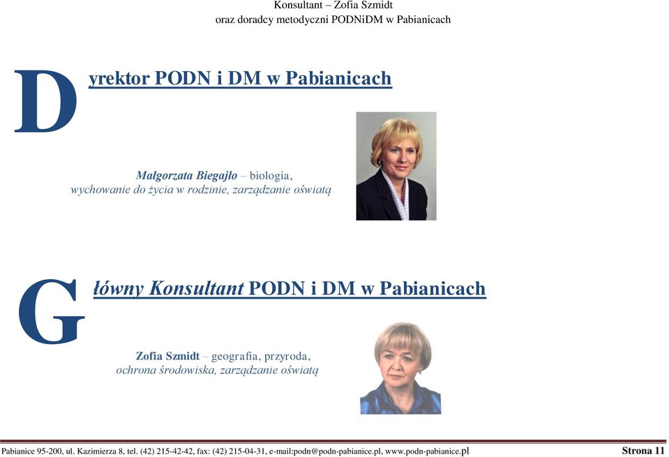 Szmidt geografia, przyroda, ochrona środowiska, zarządzanie oświatą Pabianice 95-200, ul.