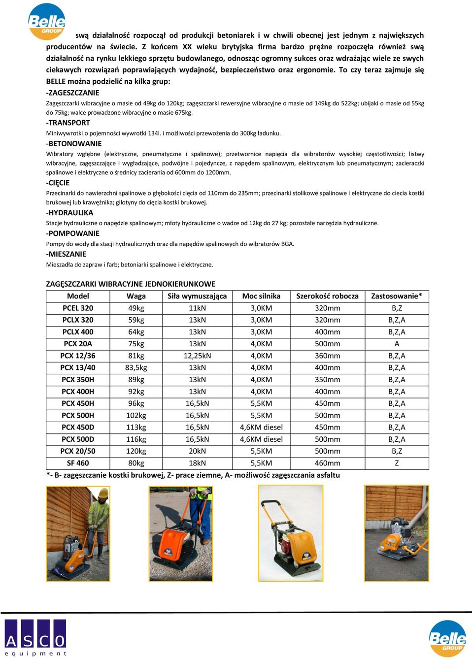 poprawiających wydajnośd, bezpieczeostwo oraz ergonomie.