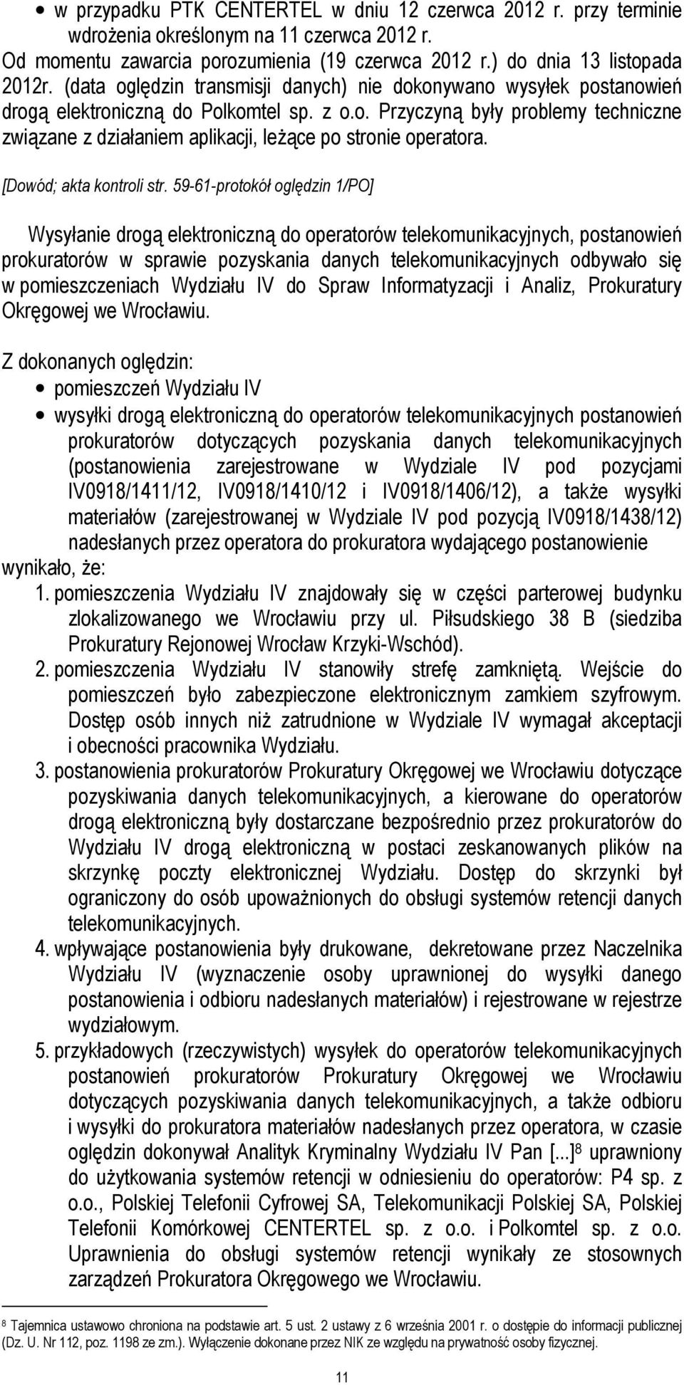 [Dowód; akta kontroli str.