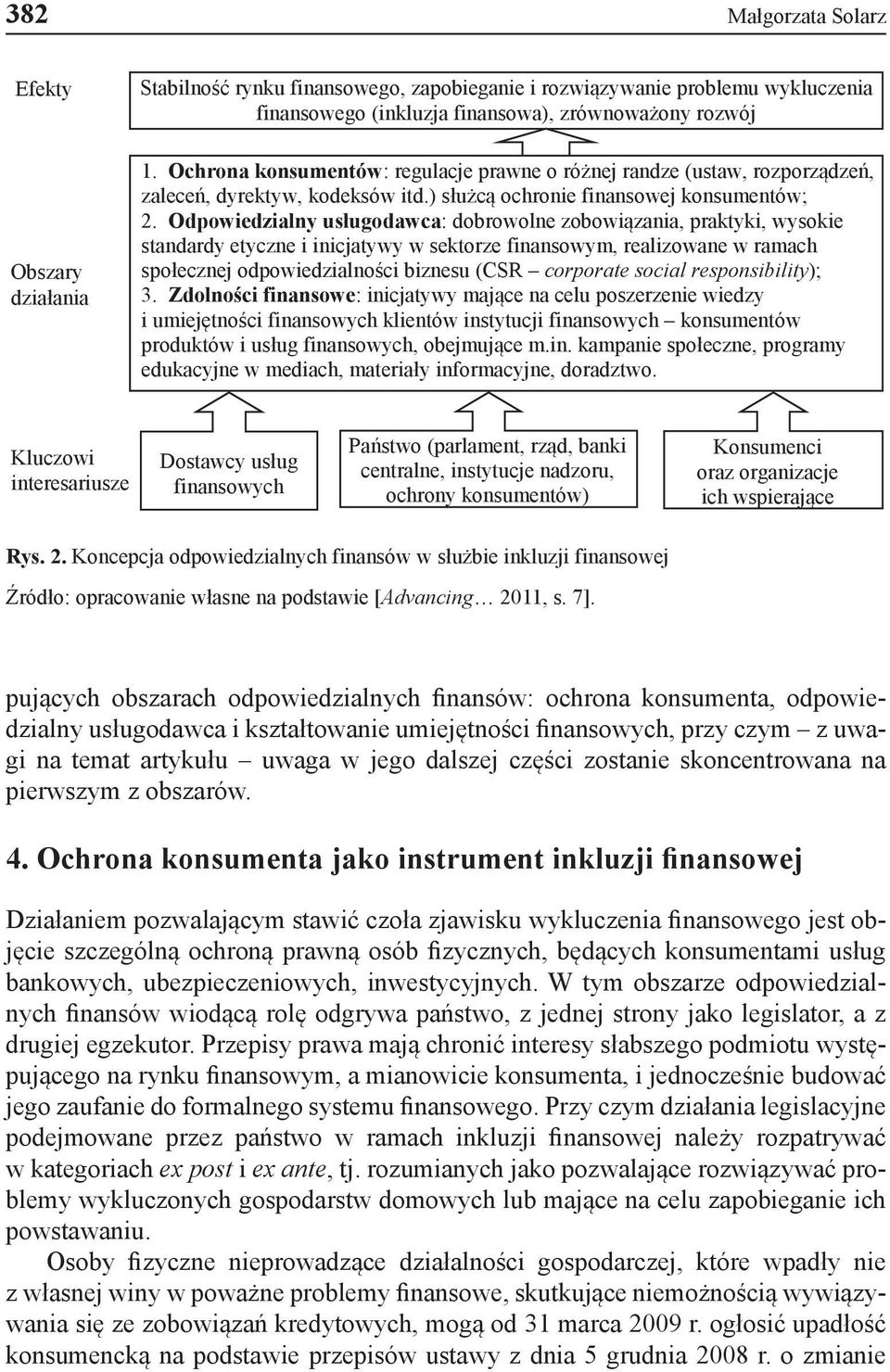 Odpowiedzialny usługodawca: dobrowolne zobowiązania, praktyki, wysokie standardy etyczne i inicjatywy w sektorze finansowym, realizowane w ramach społecznej odpowiedzialności biznesu (CSR corporate