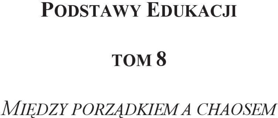 8 MIĘDZY