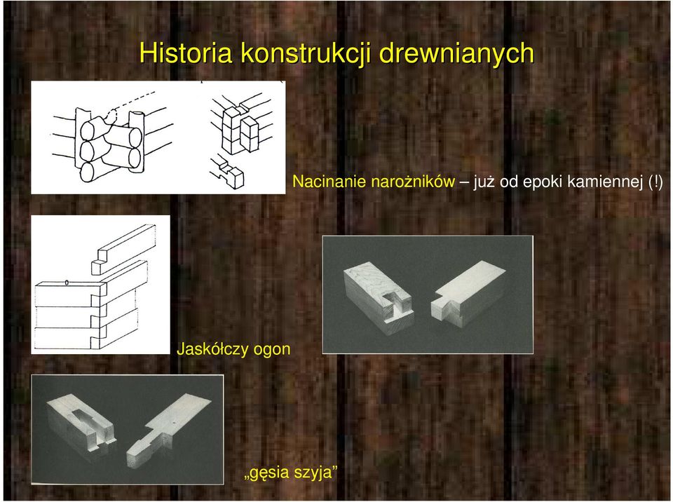 narożników już od epoki