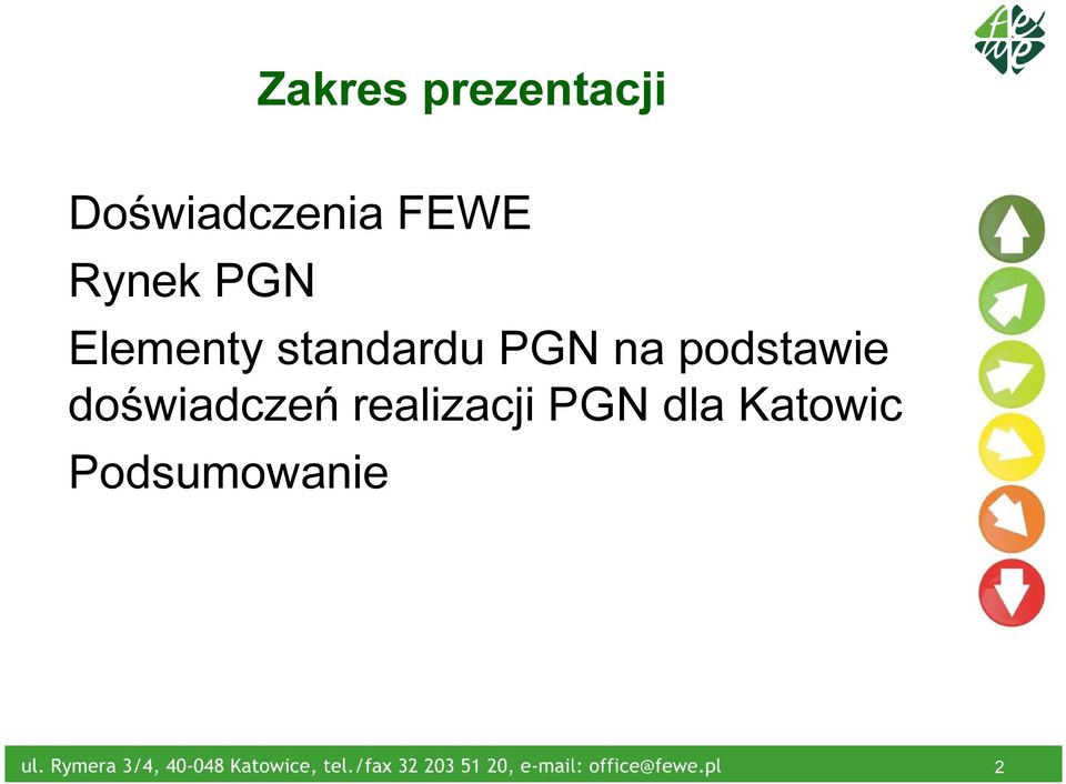 PGN na podstawie doświadczeń