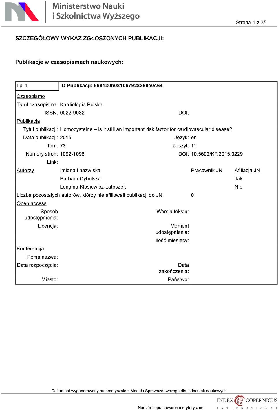Homocysteine is it still an important risk factor for cardiovascular disease?