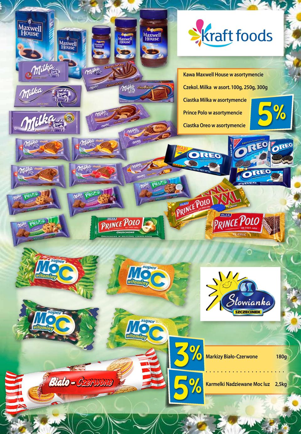 w asortymencie Ciastka Oreo w asortymencie 3 Markizy