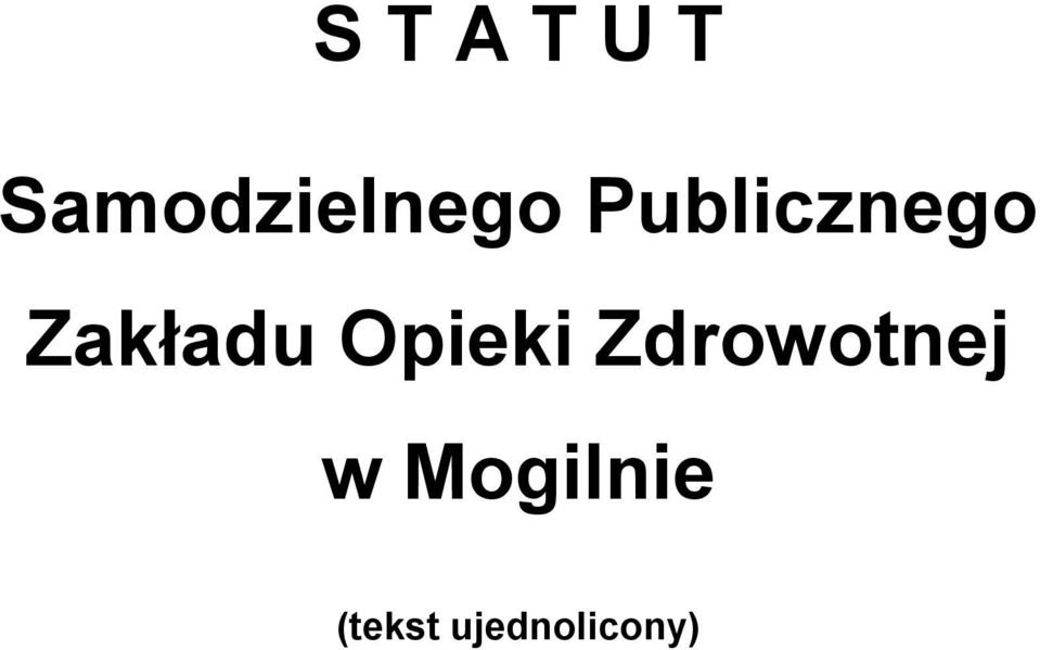 Publicznego Zakładu