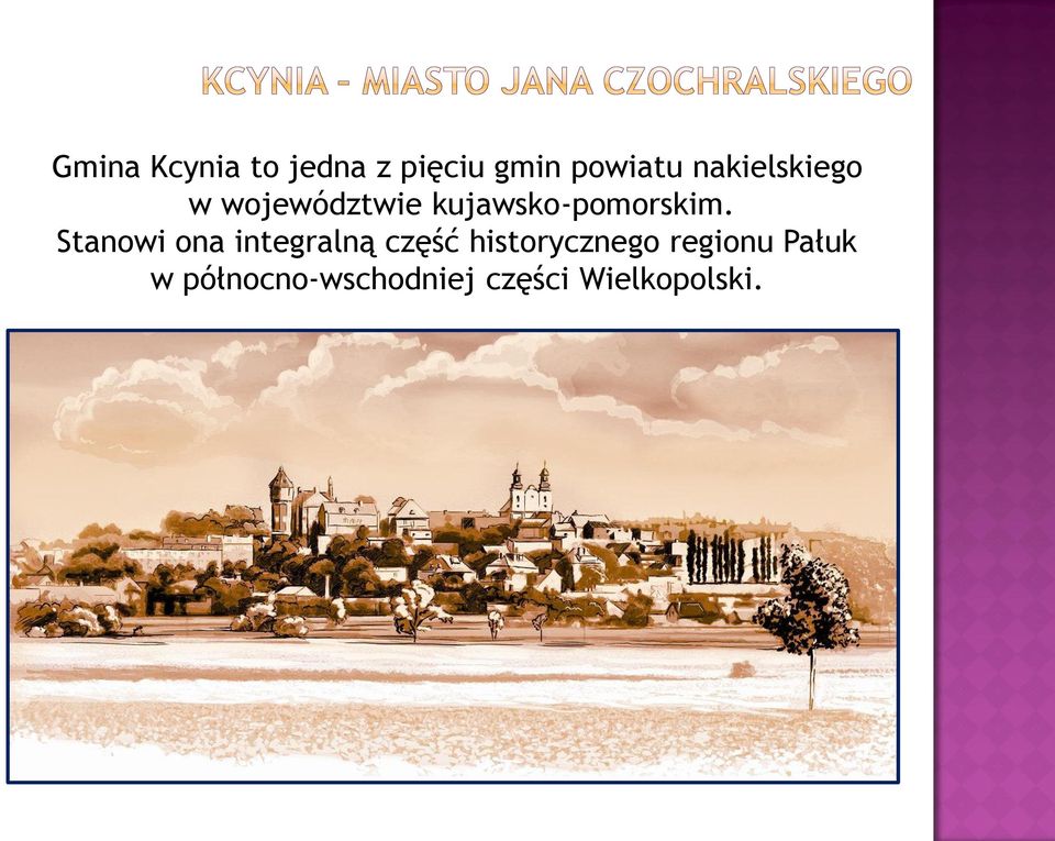 Stanowi ona integralną część historycznego