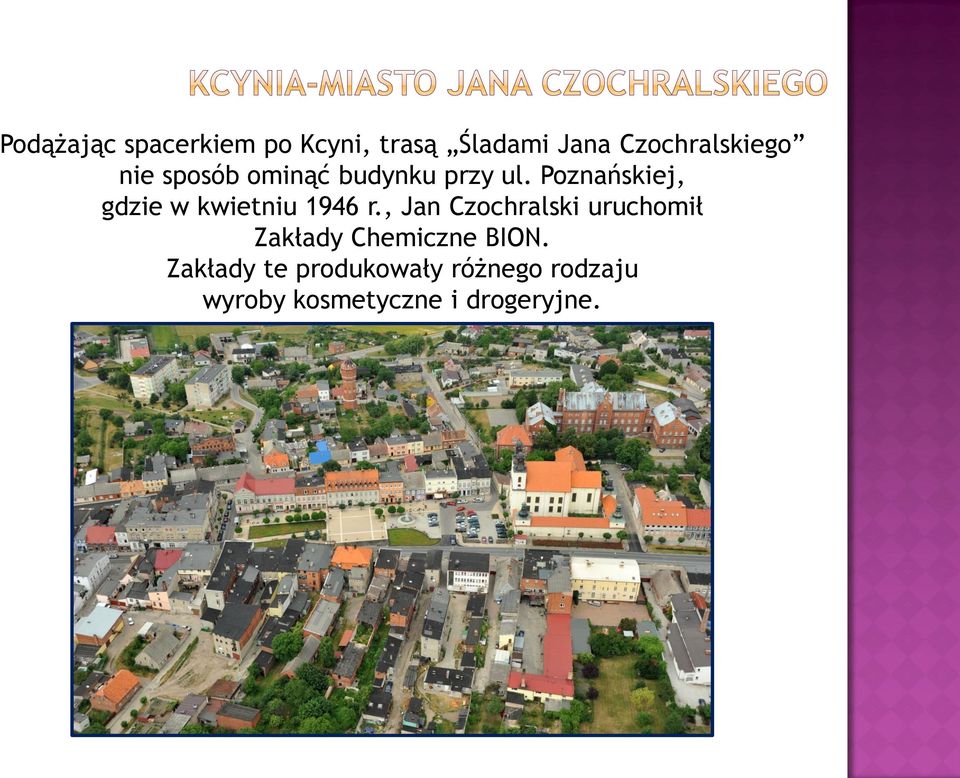 Poznańskiej, gdzie w kwietniu 1946 r.