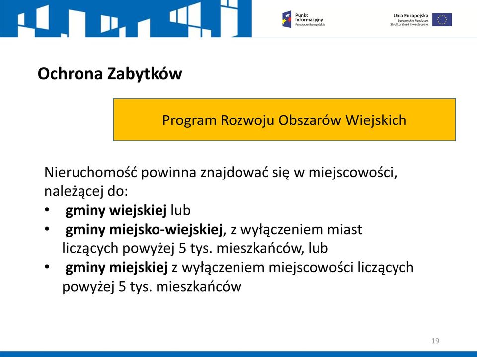 miejsko-wiejskiej, z wyłączeniem miast liczących powyżej 5 tys.