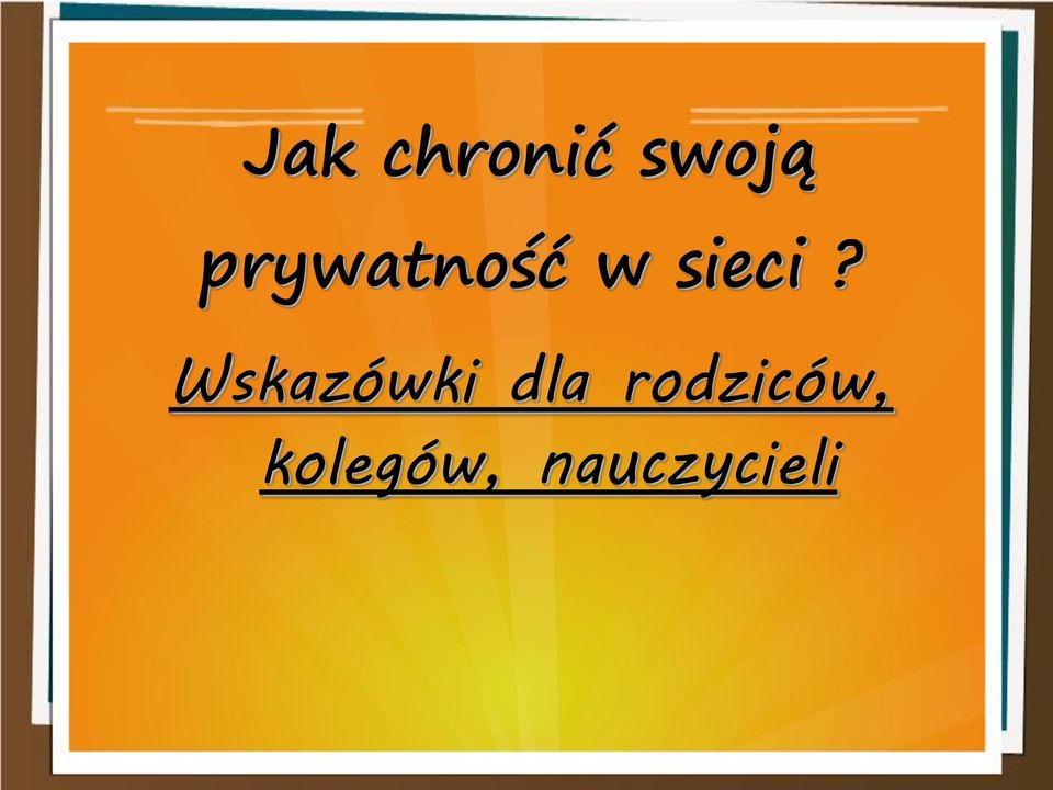 Wskazówki dla