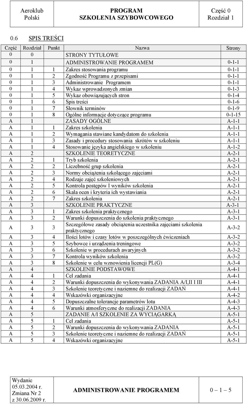 Administrowanie Programem 0-1-1 0 1 4 Wykaz wprowadzonych zmian 0-1-3 0 1 5 Wykaz obowiązujących stron 0-1-4 0 1 6 Spis treści 0-1-6 0 1 7 Słownik terminów 0-1-9 0 1 8 Ogólne informacje dotyczące