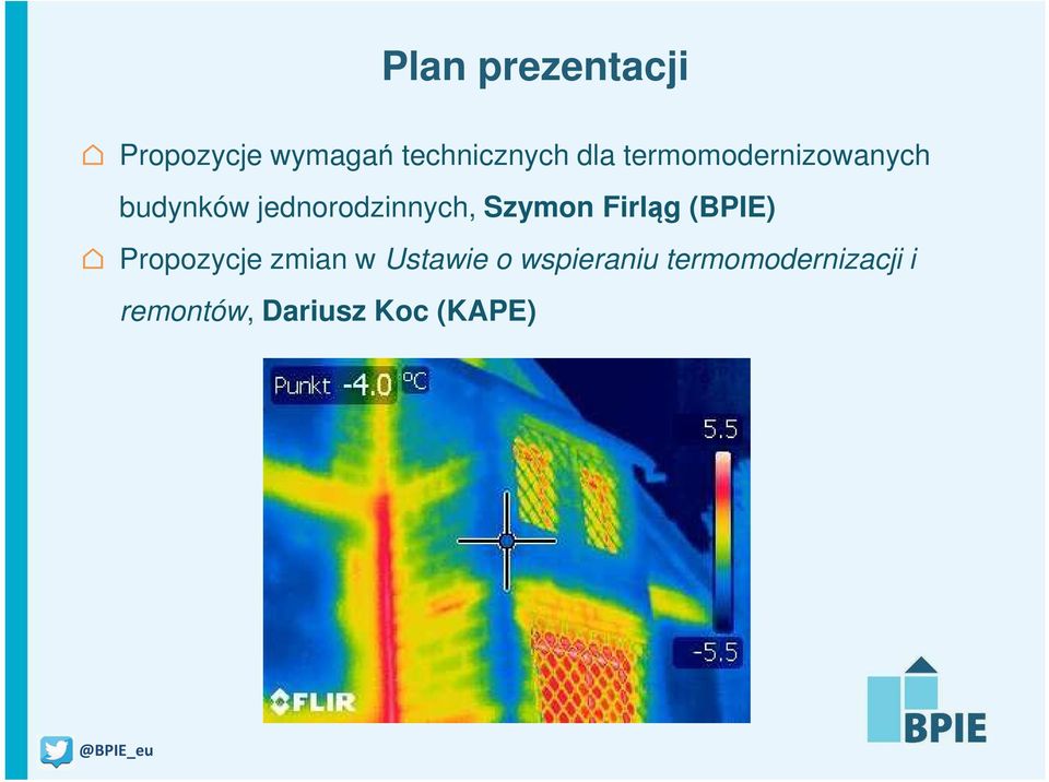 Szymon Firląg (BPIE) Propozycje zmian w Ustawie o