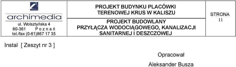 ] Opracował