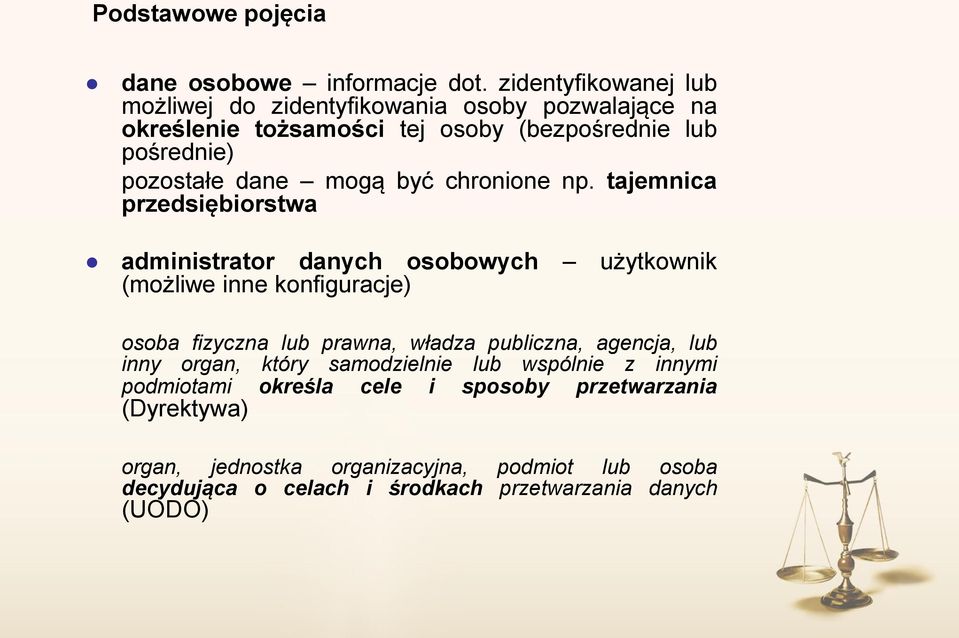 mogą być chronione np.