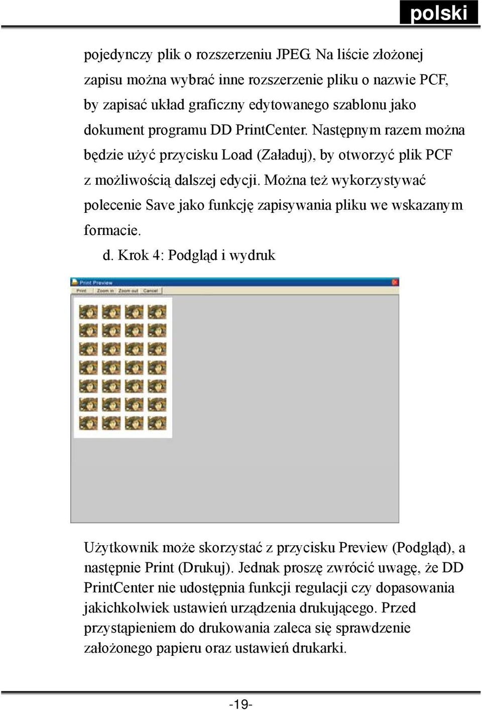 Następnym razem można będzie użyć przycisku Load (Załaduj), by otworzyć plik PCF z możliwością dalszej edycji.