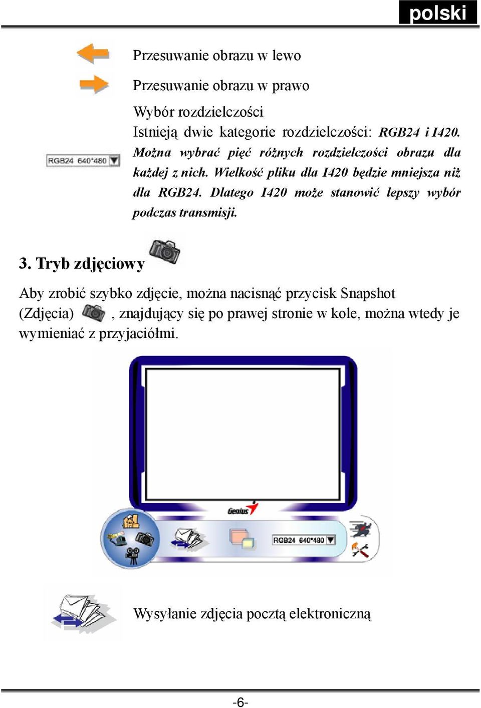 Dlatego I420 może stanowić lepszy wybór podczas transmisji. 3.