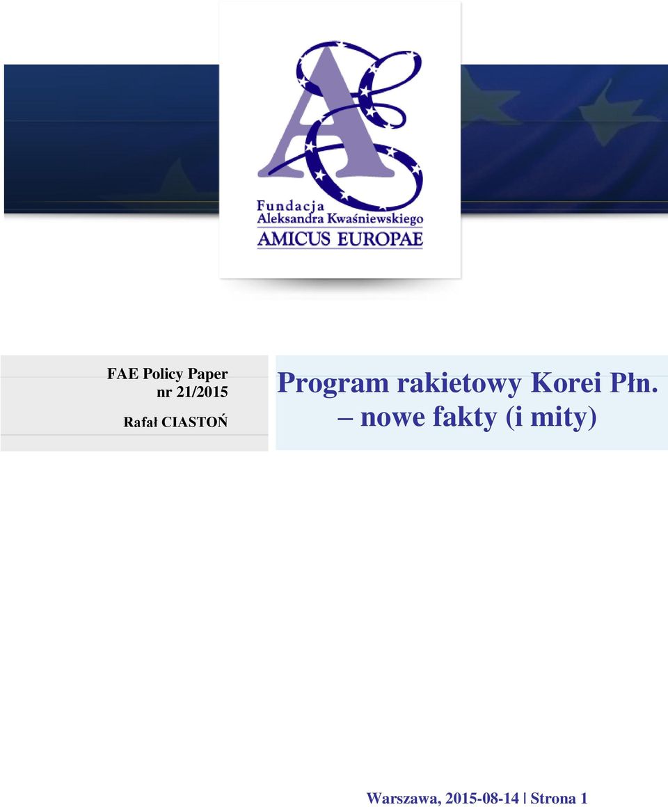rakietowy Korei Płn.