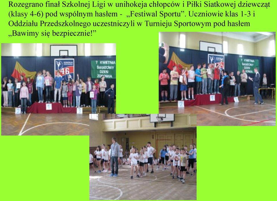 Festiwal Sportu.