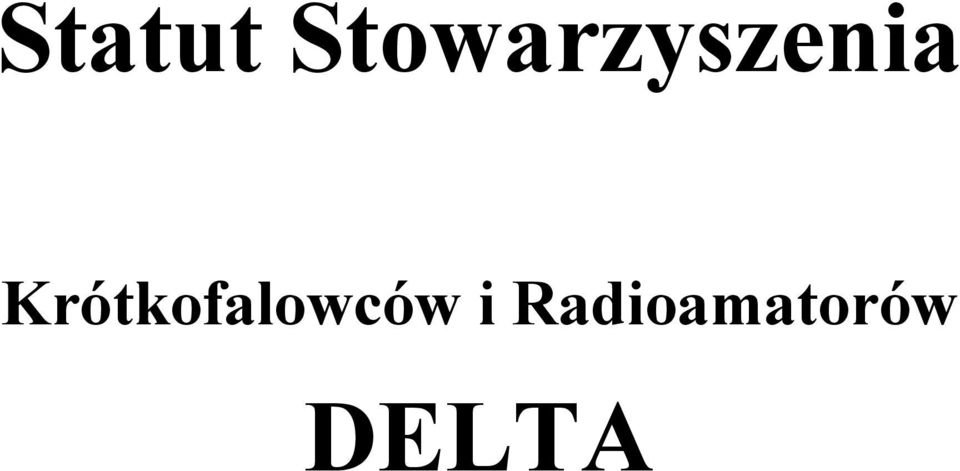 Krótkofalowców