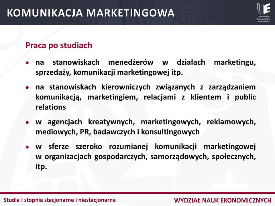 public relations w agencjach kreatywnych, marketingowych, reklamowych, mediowych, PR, badawczych i